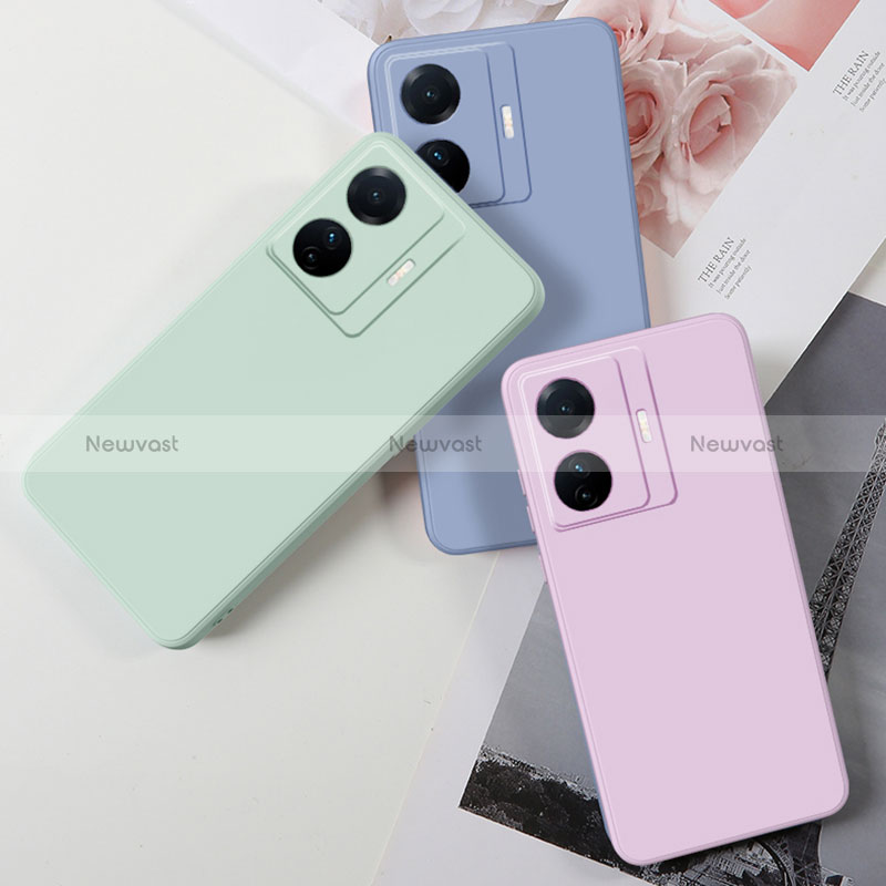 Ultra-thin Silicone Gel Soft Case 360 Degrees Cover YK1 for Vivo iQOO Z6 Pro 5G