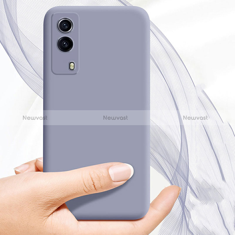 Ultra-thin Silicone Gel Soft Case 360 Degrees Cover YK1 for Vivo T1x 5G