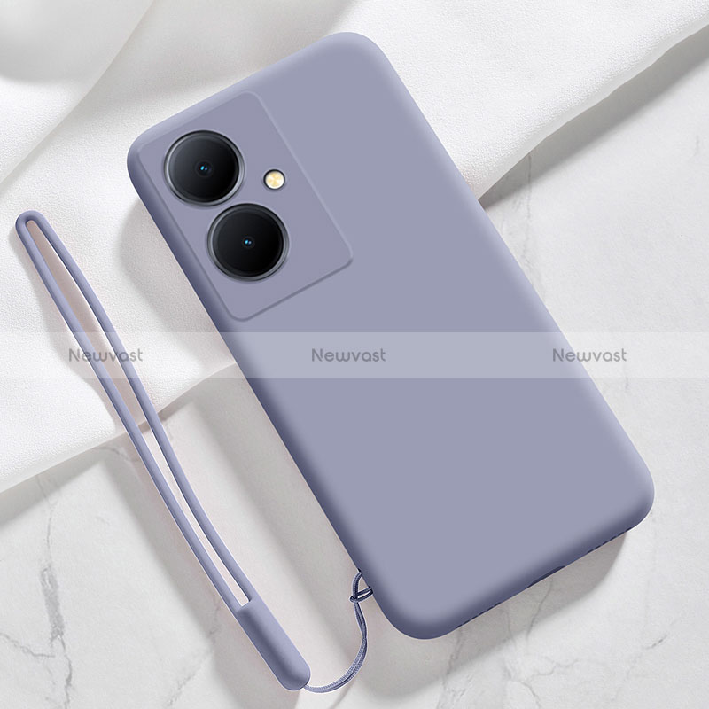 Ultra-thin Silicone Gel Soft Case 360 Degrees Cover YK1 for Vivo V29 Lite 5G