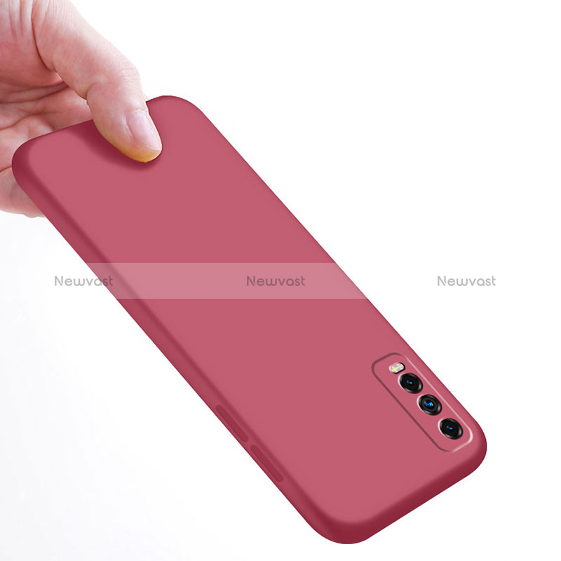 Ultra-thin Silicone Gel Soft Case 360 Degrees Cover YK1 for Vivo Y20s