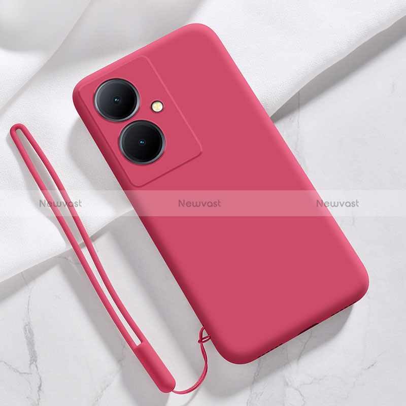 Ultra-thin Silicone Gel Soft Case 360 Degrees Cover YK1 for Vivo Y78 5G