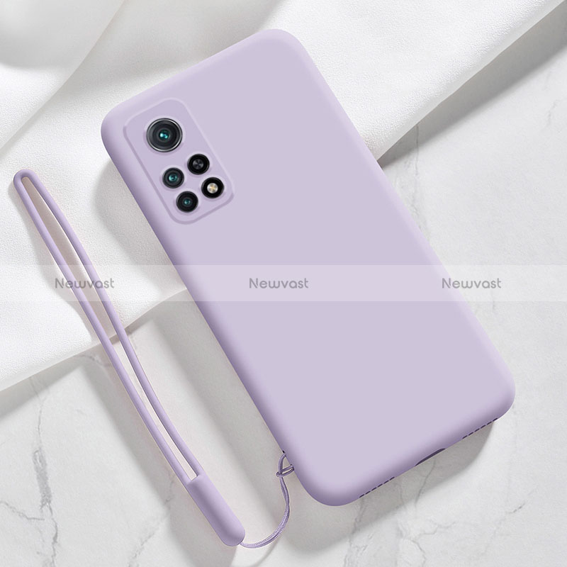 Ultra-thin Silicone Gel Soft Case 360 Degrees Cover YK1 for Xiaomi Mi 10T 5G Clove Purple