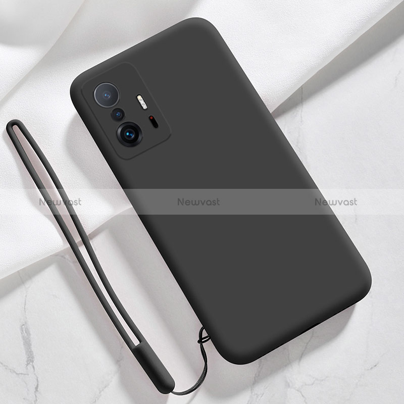 Ultra-thin Silicone Gel Soft Case 360 Degrees Cover YK1 for Xiaomi Mi 11T 5G Black