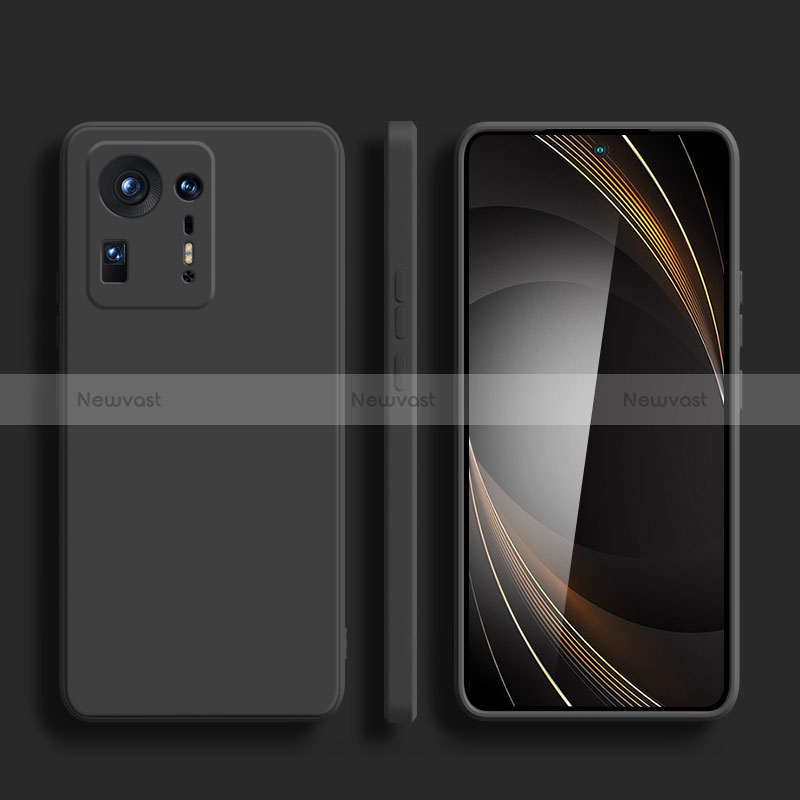 Ultra-thin Silicone Gel Soft Case 360 Degrees Cover YK1 for Xiaomi Mi Mix 4 5G Black