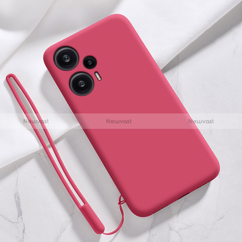 Ultra-thin Silicone Gel Soft Case 360 Degrees Cover YK1 for Xiaomi Poco F5 5G