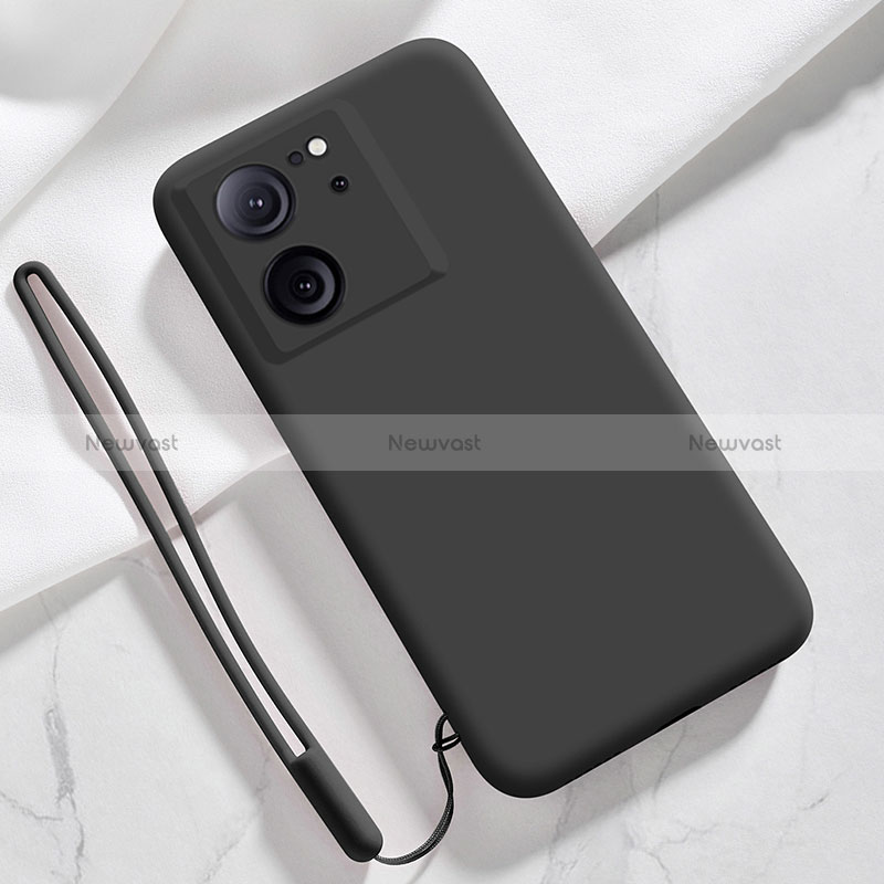 Ultra-thin Silicone Gel Soft Case 360 Degrees Cover YK1 for Xiaomi Redmi K60 Ultra 5G Black