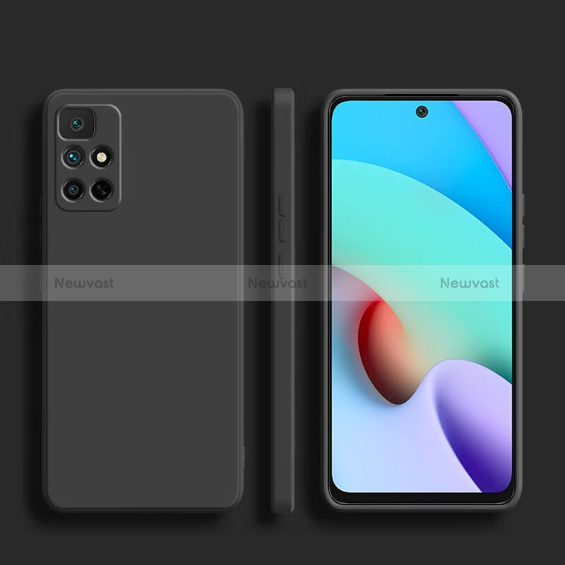 Ultra-thin Silicone Gel Soft Case 360 Degrees Cover YK1 for Xiaomi Redmi Note 11 4G (2022) Black