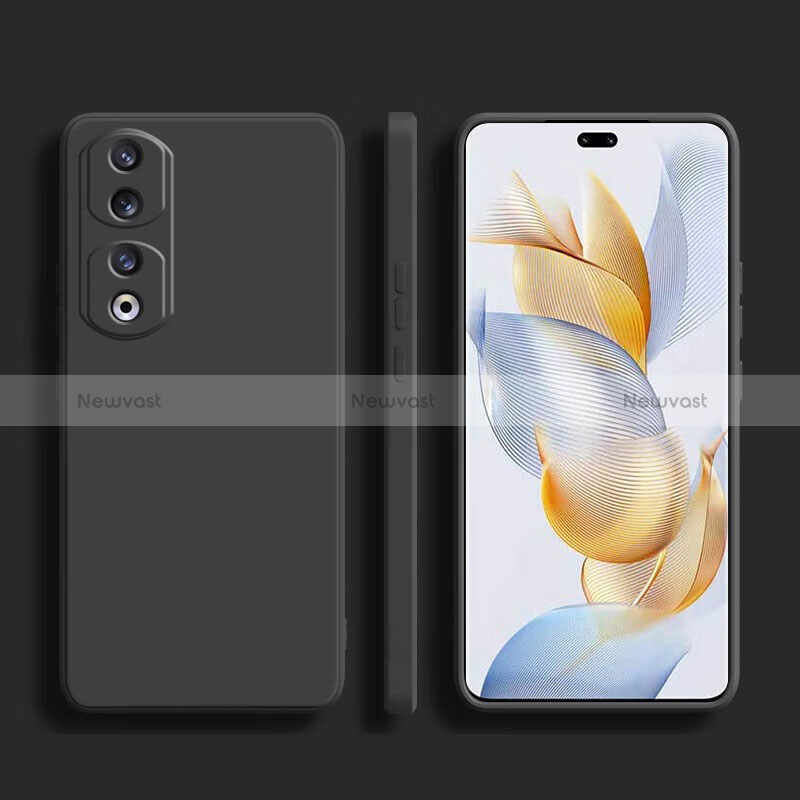 Ultra-thin Silicone Gel Soft Case 360 Degrees Cover YK2 for Huawei Honor 90 Pro 5G