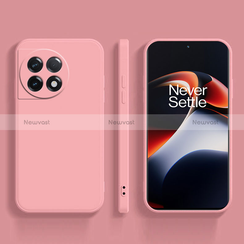 Ultra-thin Silicone Gel Soft Case 360 Degrees Cover YK2 for OnePlus Ace 2 Pro 5G Pink