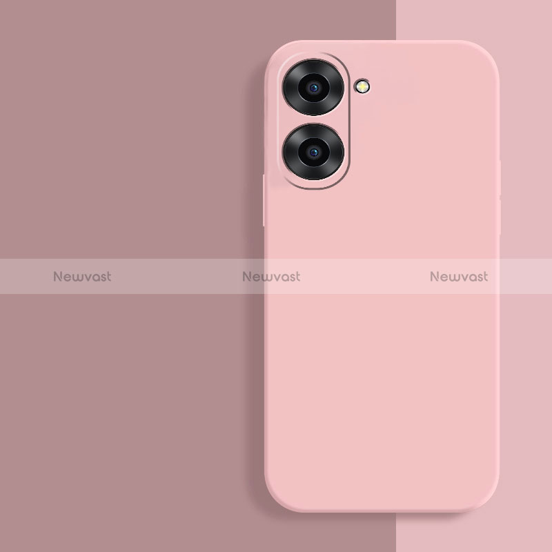 Ultra-thin Silicone Gel Soft Case 360 Degrees Cover YK2 for Realme 10S 5G Pink