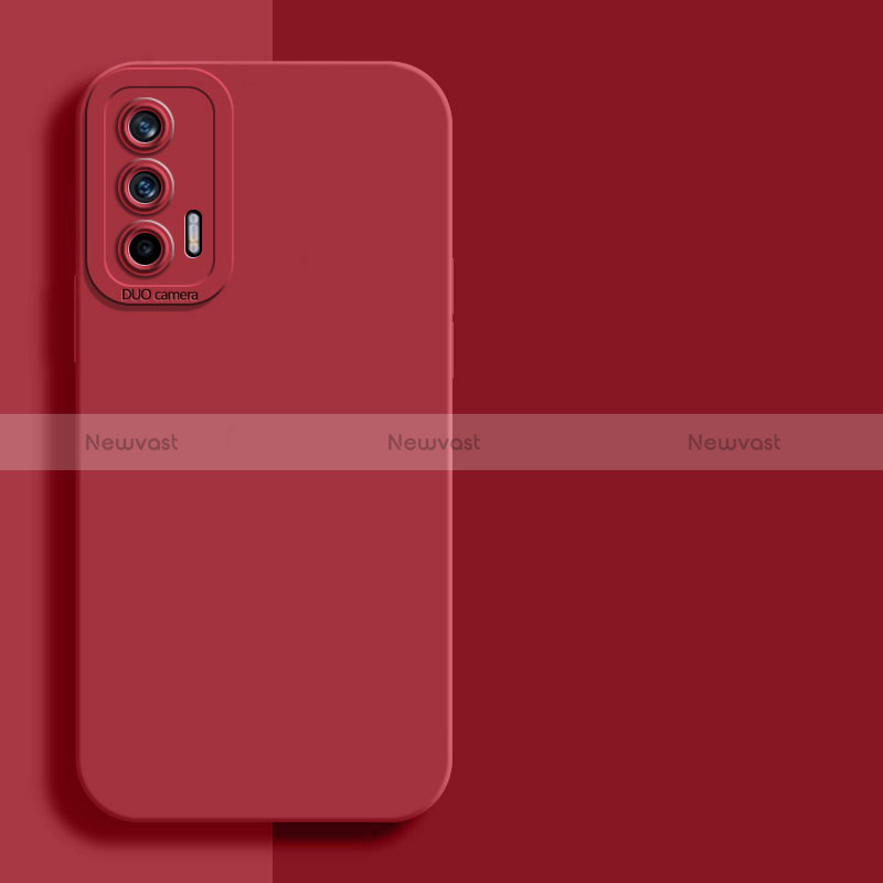 Ultra-thin Silicone Gel Soft Case 360 Degrees Cover YK2 for Realme GT 5G Red