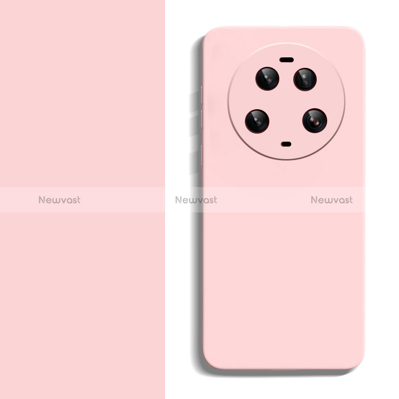 Ultra-thin Silicone Gel Soft Case 360 Degrees Cover YK2 for Xiaomi Mi 13 Ultra 5G Pink