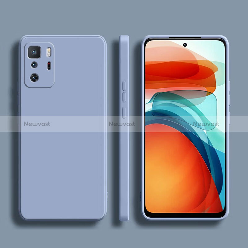 Ultra-thin Silicone Gel Soft Case 360 Degrees Cover YK2 for Xiaomi Redmi Note 10 Pro 5G