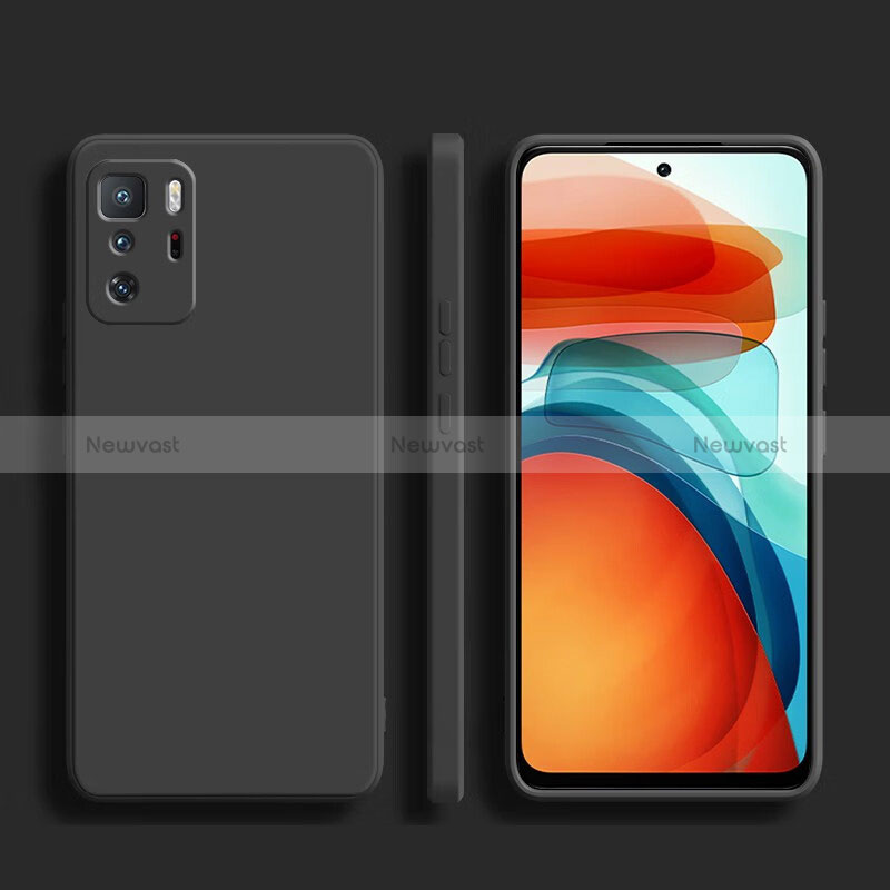 Ultra-thin Silicone Gel Soft Case 360 Degrees Cover YK2 for Xiaomi Redmi Note 10 Pro 5G