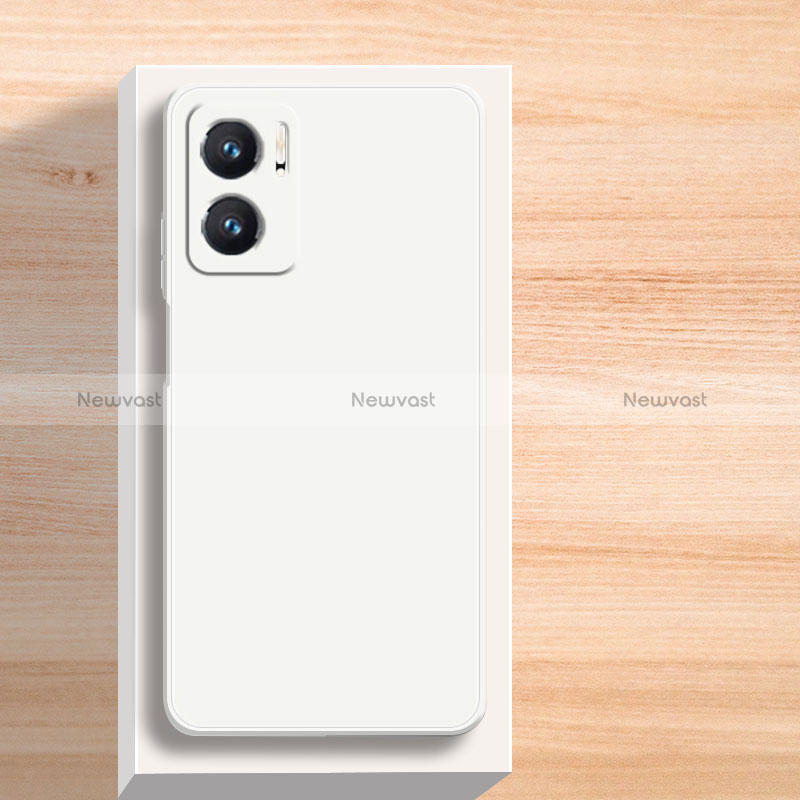 Ultra-thin Silicone Gel Soft Case 360 Degrees Cover YK2 for Xiaomi Redmi Note 11E 5G White