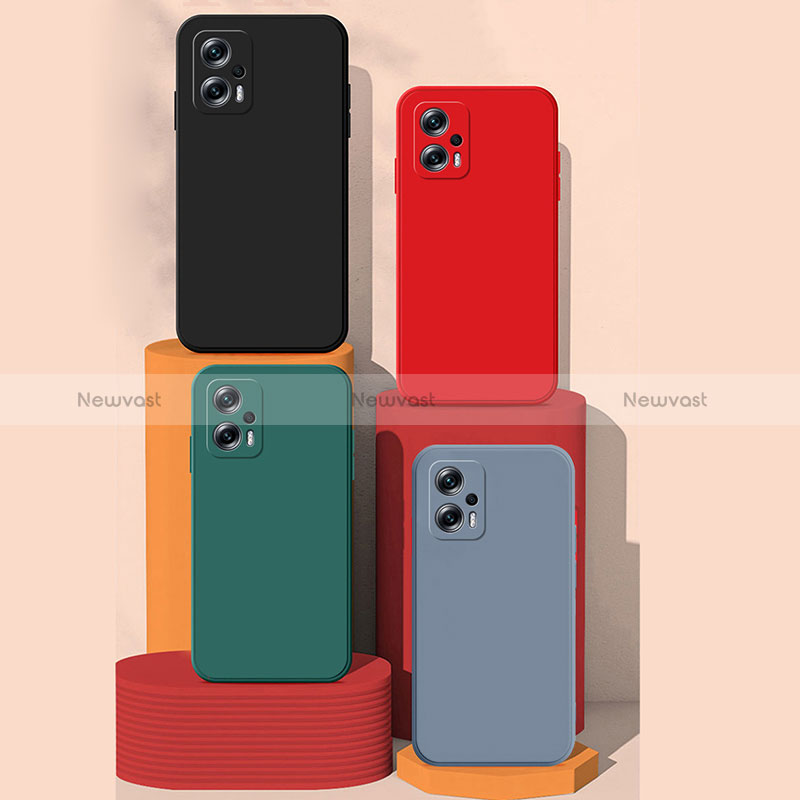 Ultra-thin Silicone Gel Soft Case 360 Degrees Cover YK2 for Xiaomi Redmi Note 11T Pro+ Plus 5G