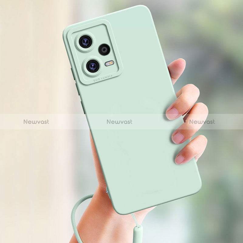 Ultra-thin Silicone Gel Soft Case 360 Degrees Cover YK2 for Xiaomi Redmi Note 12 Pro 5G