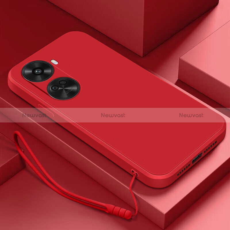 Ultra-thin Silicone Gel Soft Case 360 Degrees Cover YK3 for Huawei Nova 11 SE Red