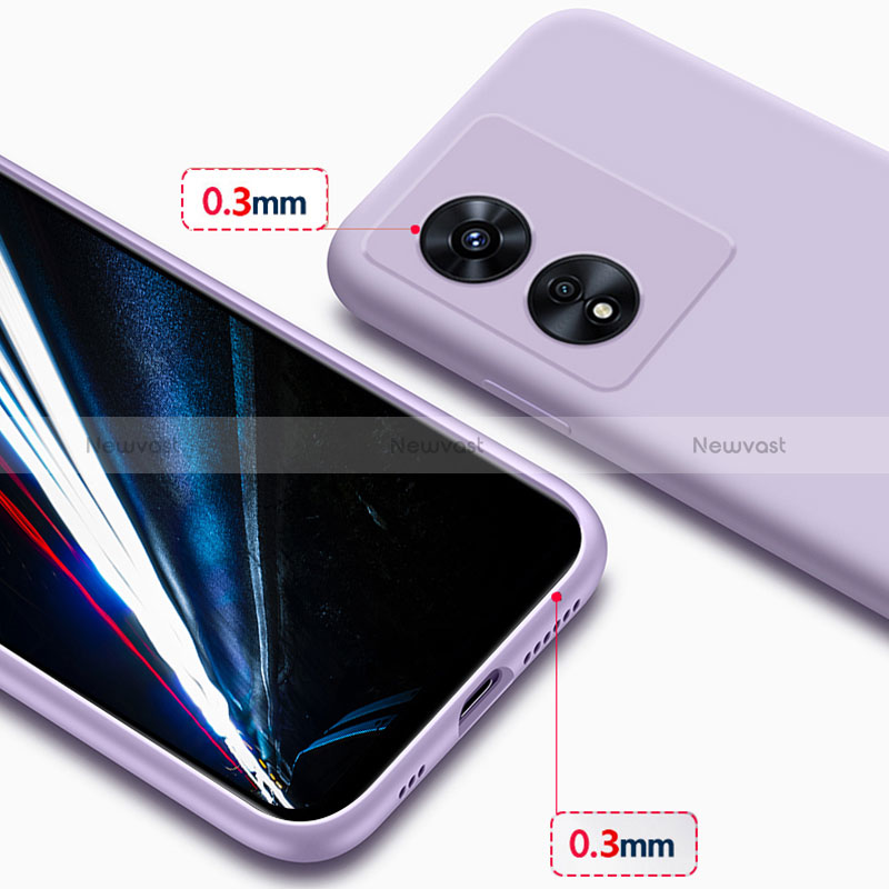 Ultra-thin Silicone Gel Soft Case 360 Degrees Cover YK3 for Oppo A78 4G