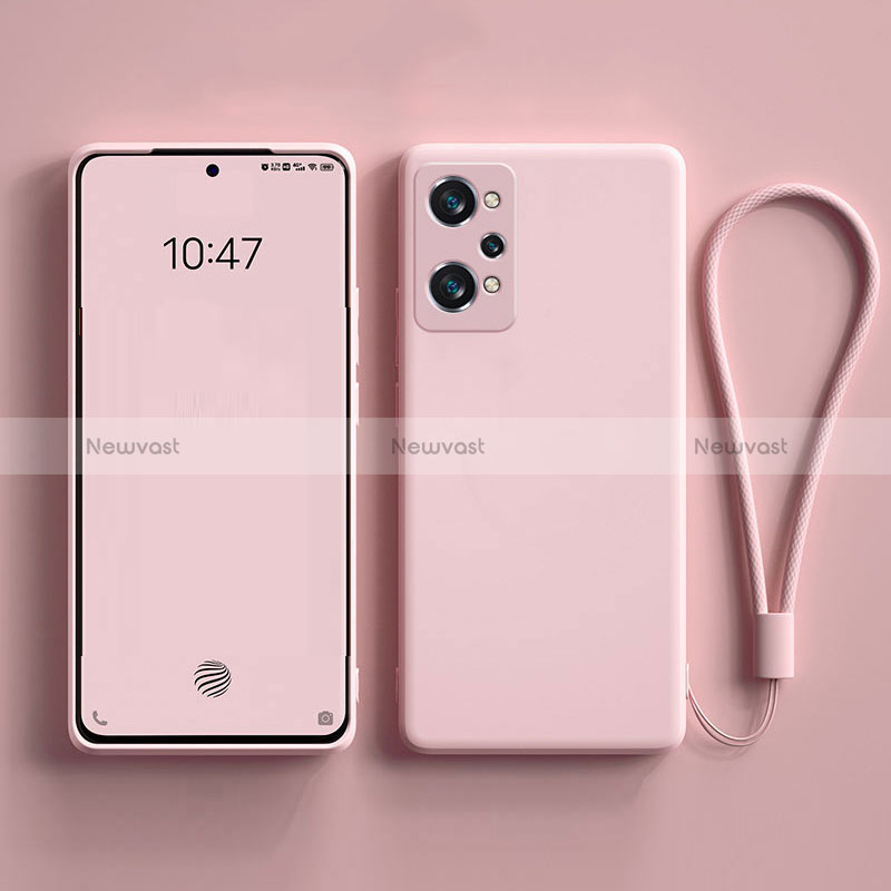 Ultra-thin Silicone Gel Soft Case 360 Degrees Cover YK3 for Realme GT Neo 3T 5G Pink