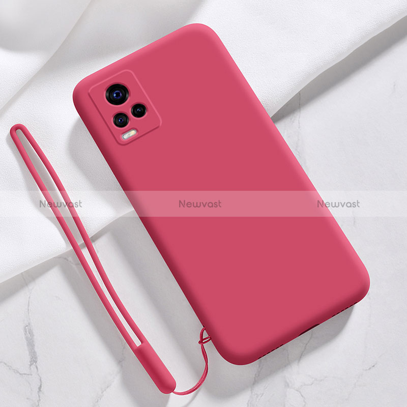 Ultra-thin Silicone Gel Soft Case 360 Degrees Cover YK3 for Vivo iQOO 7 5G