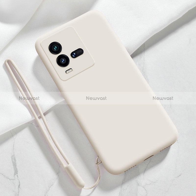 Ultra-thin Silicone Gel Soft Case 360 Degrees Cover YK3 for Vivo iQOO 9T 5G