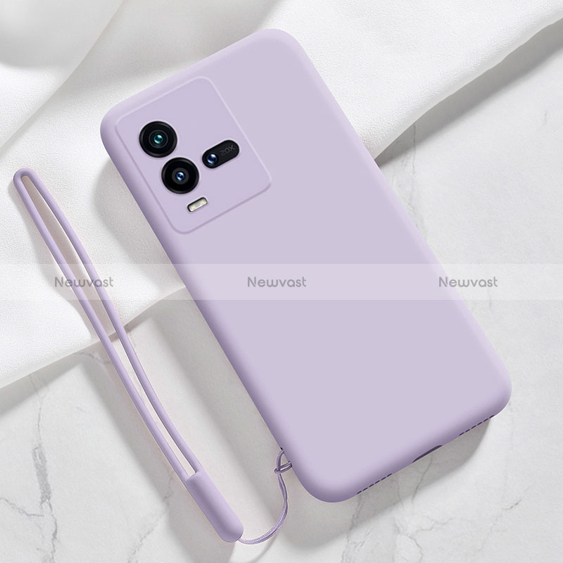 Ultra-thin Silicone Gel Soft Case 360 Degrees Cover YK3 for Vivo iQOO 9T 5G