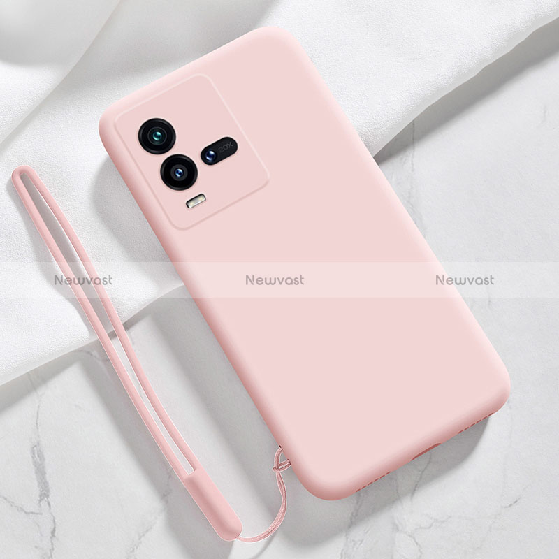 Ultra-thin Silicone Gel Soft Case 360 Degrees Cover YK3 for Vivo iQOO 9T 5G