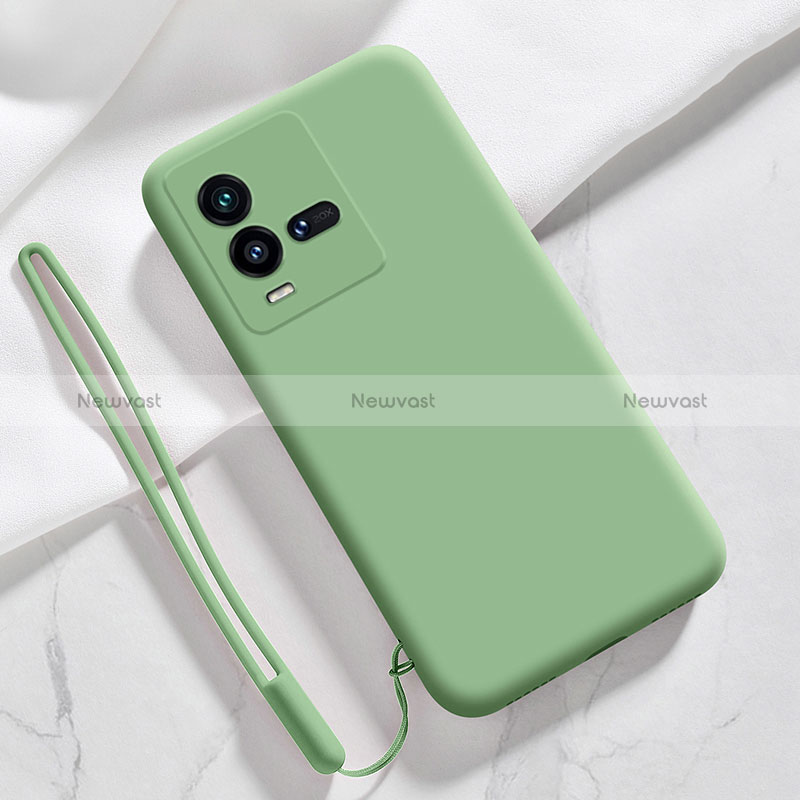 Ultra-thin Silicone Gel Soft Case 360 Degrees Cover YK3 for Vivo iQOO 9T 5G