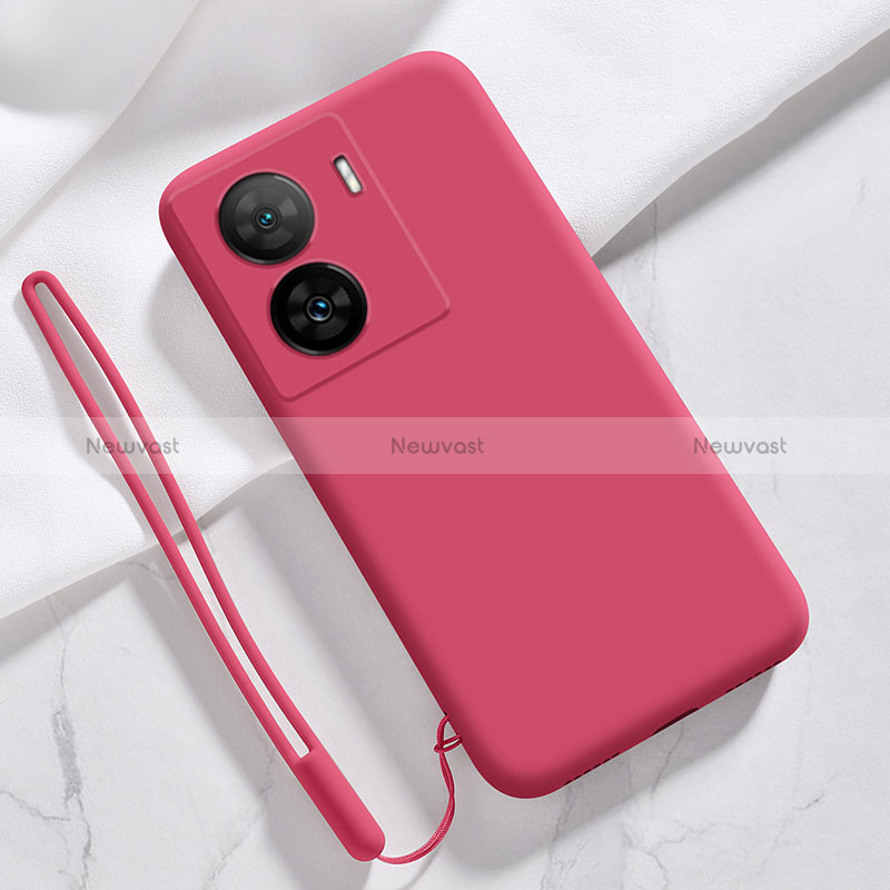 Ultra-thin Silicone Gel Soft Case 360 Degrees Cover YK3 for Vivo iQOO Z7 5G