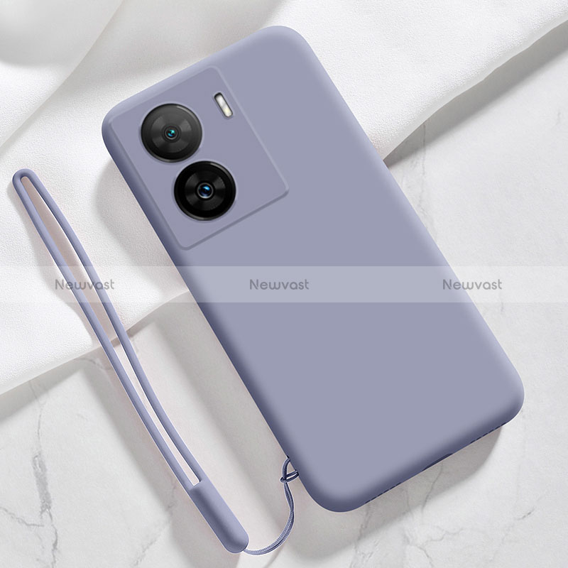 Ultra-thin Silicone Gel Soft Case 360 Degrees Cover YK3 for Vivo iQOO Z7 5G