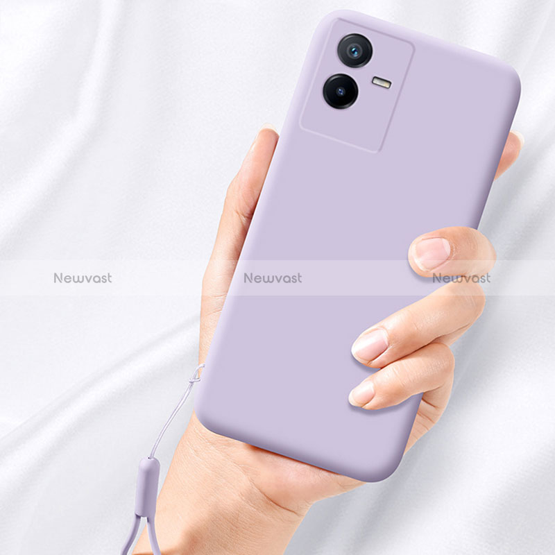 Ultra-thin Silicone Gel Soft Case 360 Degrees Cover YK3 for Vivo T2x 5G