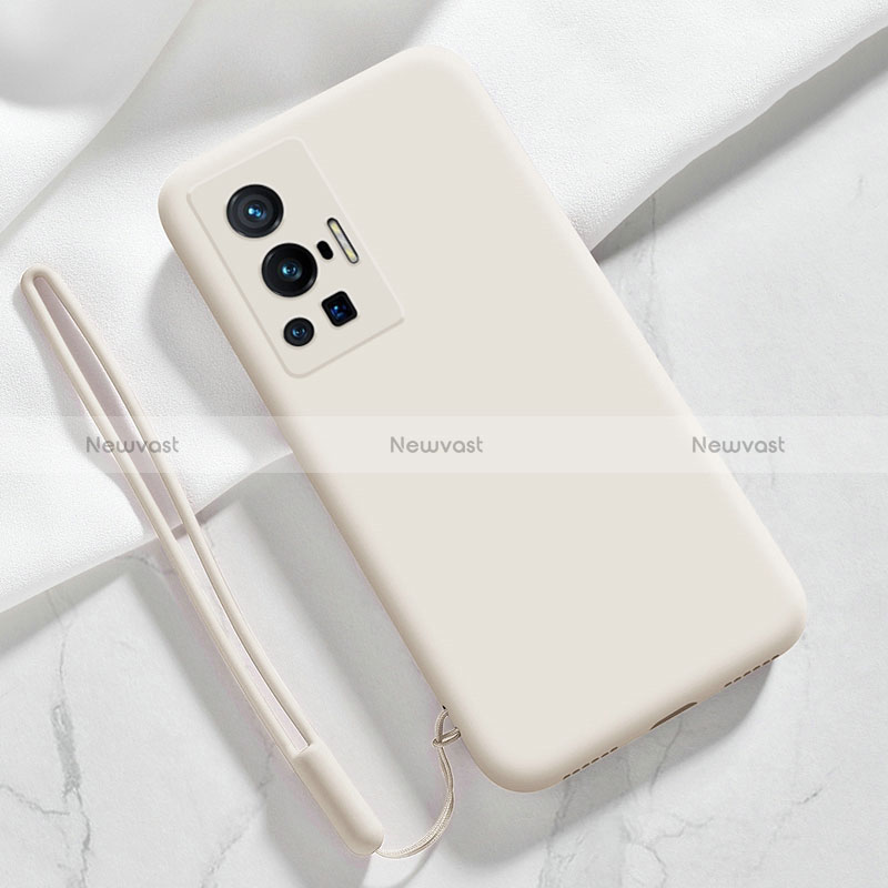 Ultra-thin Silicone Gel Soft Case 360 Degrees Cover YK3 for Vivo X70 Pro 5G