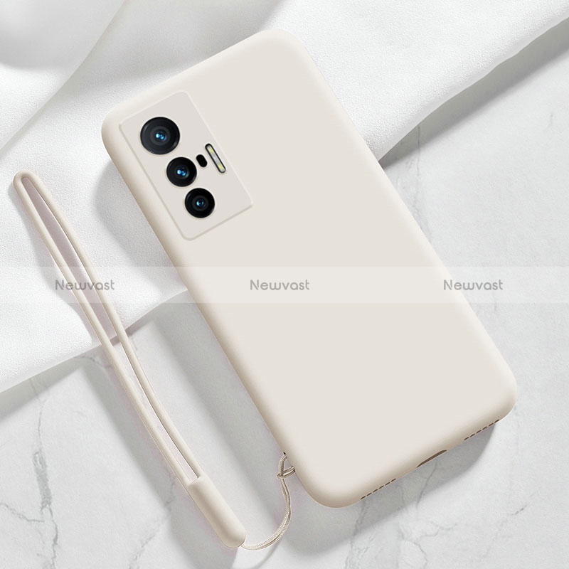 Ultra-thin Silicone Gel Soft Case 360 Degrees Cover YK3 for Vivo X70t