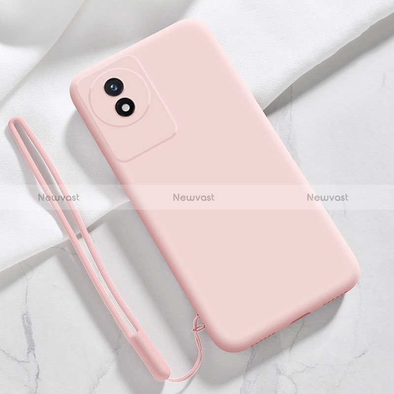 Ultra-thin Silicone Gel Soft Case 360 Degrees Cover YK3 for Vivo Y02