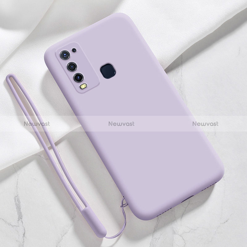 Ultra-thin Silicone Gel Soft Case 360 Degrees Cover YK3 for Vivo Y50