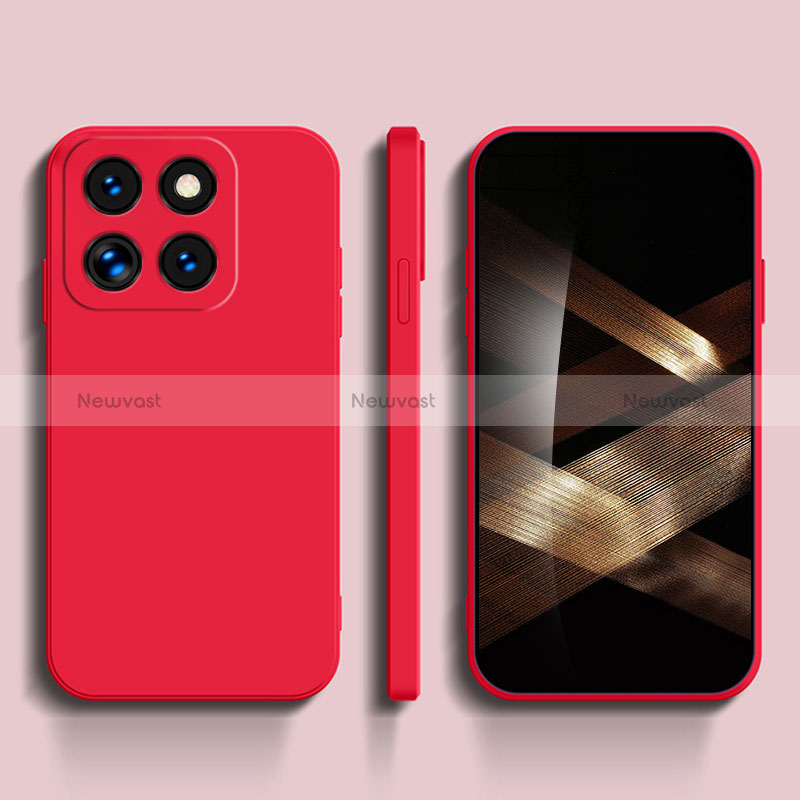 Ultra-thin Silicone Gel Soft Case 360 Degrees Cover YK3 for Xiaomi Mi 14 Pro 5G Red