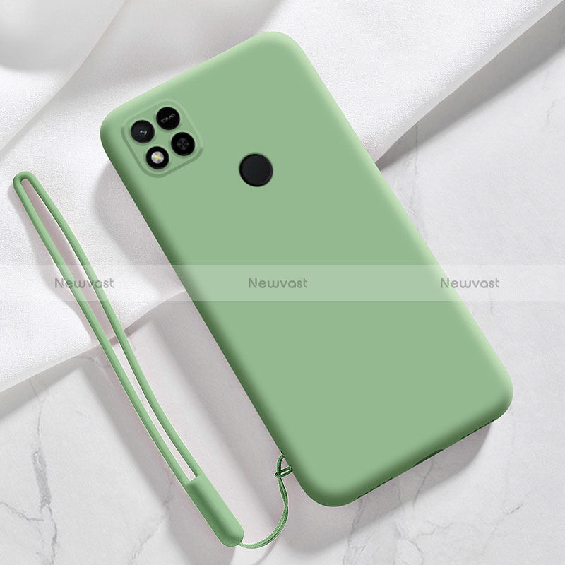 Ultra-thin Silicone Gel Soft Case 360 Degrees Cover YK3 for Xiaomi POCO C31 Green