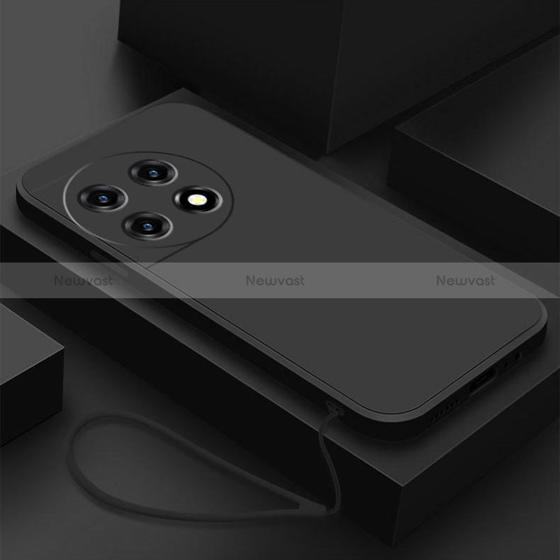 Ultra-thin Silicone Gel Soft Case 360 Degrees Cover YK4 for OnePlus 11 5G Black