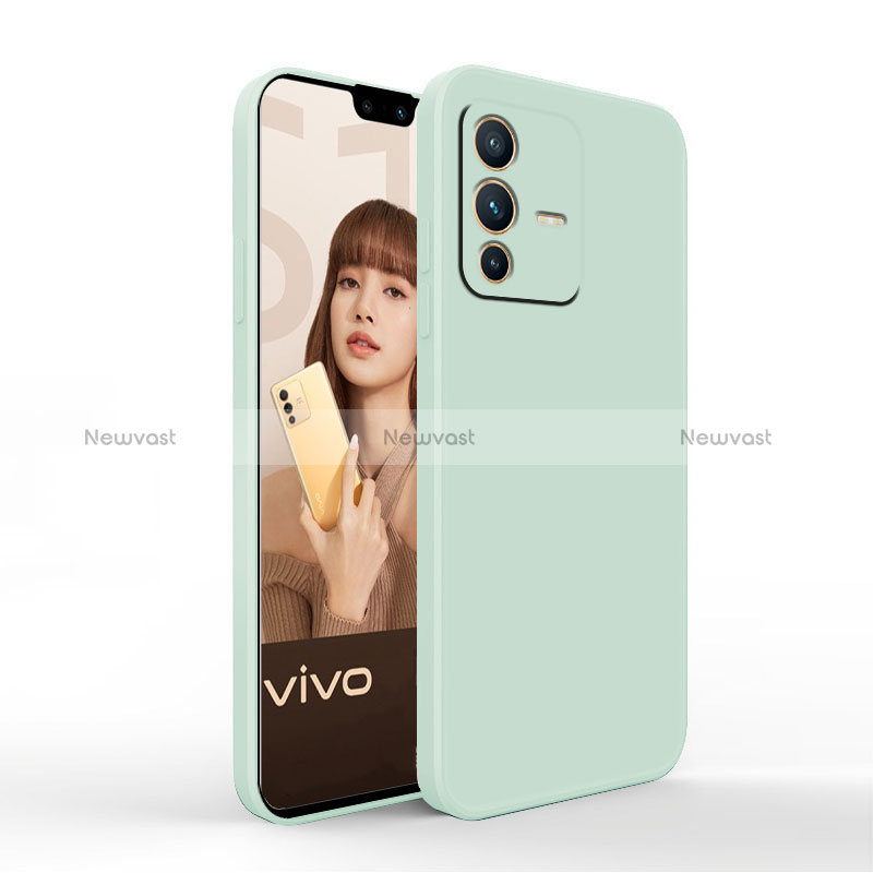 Ultra-thin Silicone Gel Soft Case 360 Degrees Cover YK4 for Vivo V23 Pro 5G