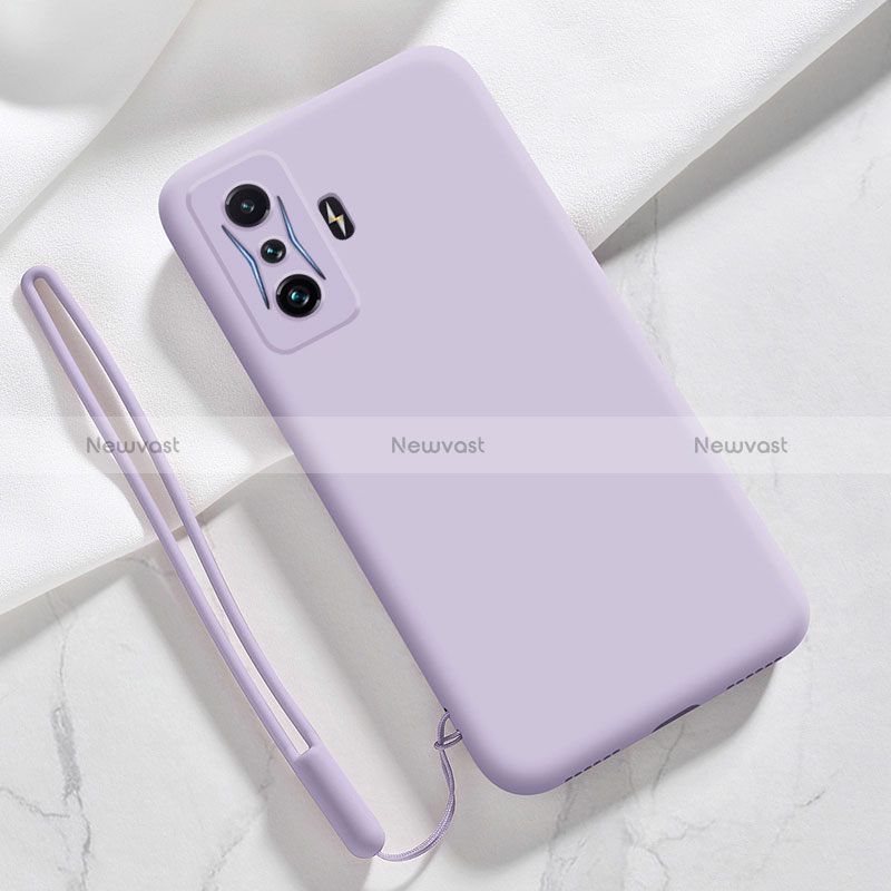 Ultra-thin Silicone Gel Soft Case 360 Degrees Cover YK4 for Xiaomi Poco F4 GT 5G