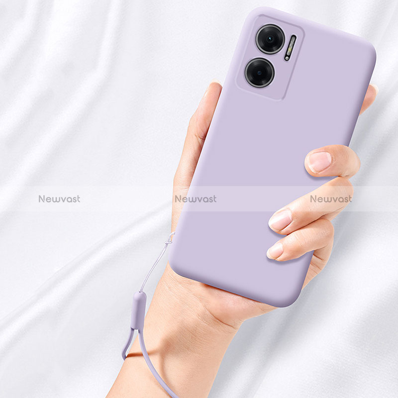 Ultra-thin Silicone Gel Soft Case 360 Degrees Cover YK4 for Xiaomi Redmi 11 Prime 5G