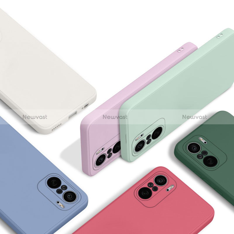 Ultra-thin Silicone Gel Soft Case 360 Degrees Cover YK4 for Xiaomi Redmi K40 5G