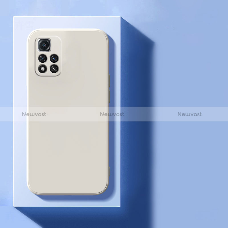 Ultra-thin Silicone Gel Soft Case 360 Degrees Cover YK4 for Xiaomi Redmi Note 11 Pro+ Plus 5G White