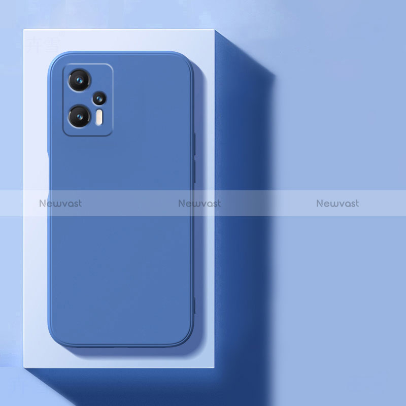 Ultra-thin Silicone Gel Soft Case 360 Degrees Cover YK4 for Xiaomi Redmi Note 11T Pro 5G Blue