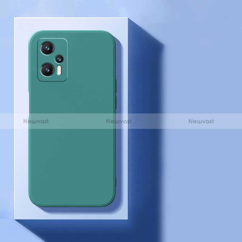 Ultra-thin Silicone Gel Soft Case 360 Degrees Cover YK4 for Xiaomi Redmi Note 11T Pro 5G Green