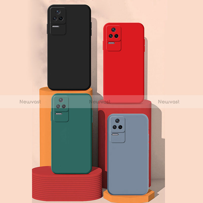 Ultra-thin Silicone Gel Soft Case 360 Degrees Cover YK5 for Xiaomi Poco F4 5G
