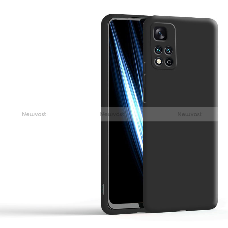 Ultra-thin Silicone Gel Soft Case 360 Degrees Cover YK5 for Xiaomi Redmi Note 11 Pro+ Plus 5G Black