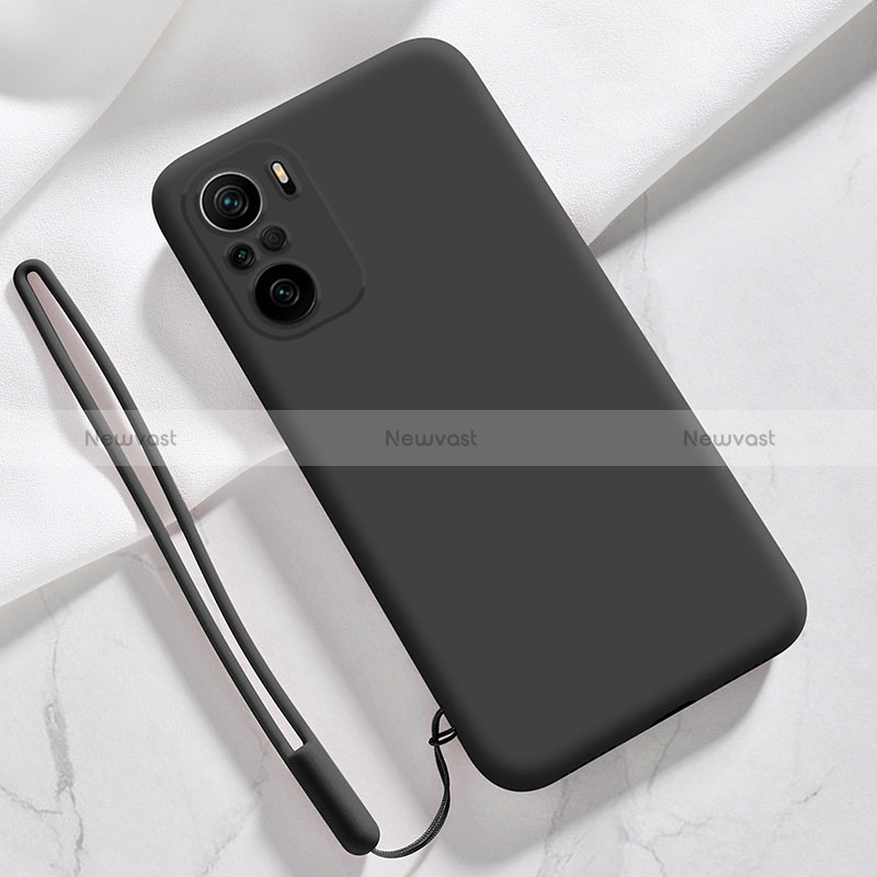 Ultra-thin Silicone Gel Soft Case 360 Degrees Cover YK6 for Xiaomi Mi 11X 5G Black