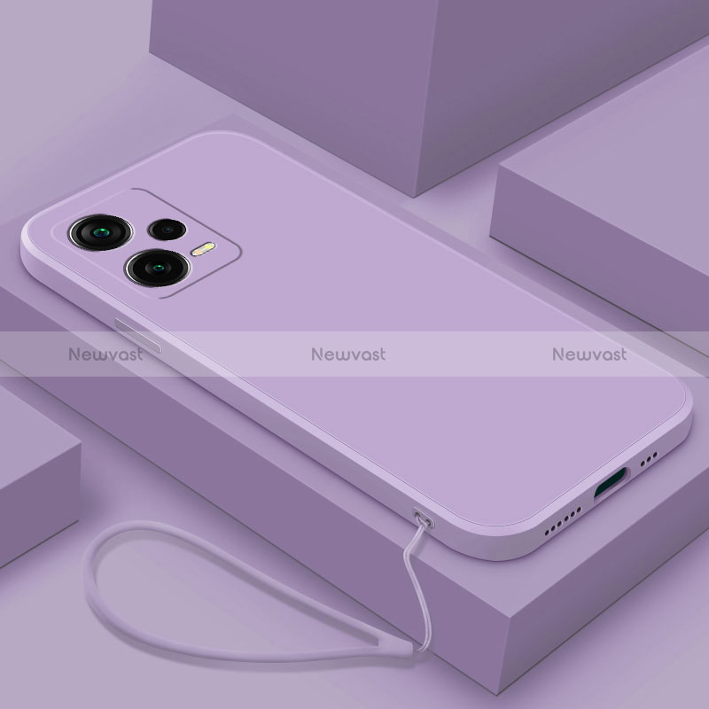 Ultra-thin Silicone Gel Soft Case 360 Degrees Cover YK6 for Xiaomi Poco X5 5G Clove Purple